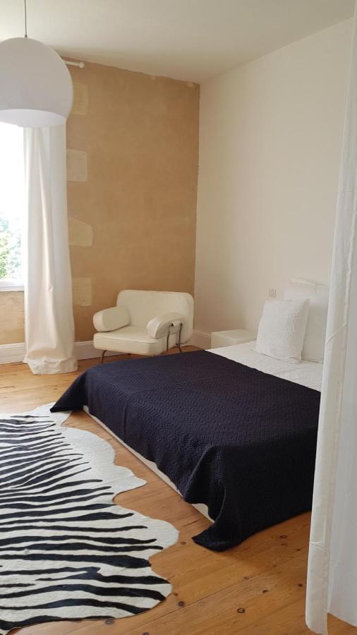 Chateau Bernon Maison D Hotes - Piscine Et Spa Queyrac ภายนอก รูปภาพ