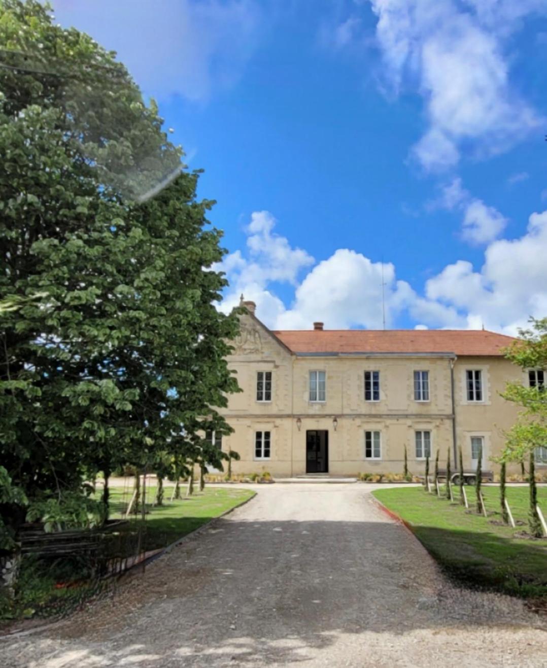 Chateau Bernon Maison D Hotes - Piscine Et Spa Queyrac ภายนอก รูปภาพ